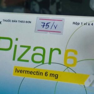 Pizar 6 Ivermectin 6mg trị sán chó là thuốc gì, tác dụng gì?
